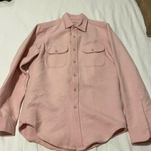 Wallace Barnes Chamois Pink XS Overshirt